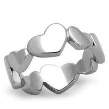 Load image into Gallery viewer, TK1433 - High polished (no plating) Stainless Steel Ring with No Stone