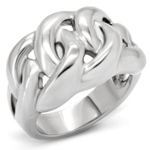 Load image into Gallery viewer, TK147 - High polished (no plating) Stainless Steel Ring with No Stone