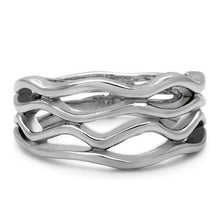 Load image into Gallery viewer, TK154 - High polished (no plating) Stainless Steel Ring with No Stone