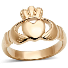 Load image into Gallery viewer, TK160R - IP Rose Gold(Ion Plating) Stainless Steel Ring with No Stone