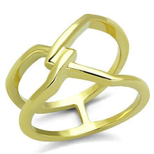 Load image into Gallery viewer, TK1717 - IP Gold(Ion Plating) Stainless Steel Ring with No Stone