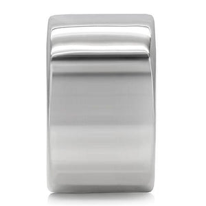 TK208 - High polished (no plating) Stainless Steel Ring with No Stone