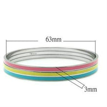 Load image into Gallery viewer, TK241 - High polished (no plating) Stainless Steel Bangle with No Stone