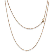 Load image into Gallery viewer, TK2422R - IP Rose Gold(Ion Plating) Stainless Steel Chain with No Stone