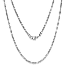 Load image into Gallery viewer, TK2424 - High polished (no plating) Stainless Steel Chain with No Stone