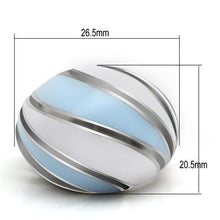 Load image into Gallery viewer, TK252 - High polished (no plating) Stainless Steel Ring with No Stone