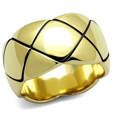 Load image into Gallery viewer, TK2803 - IP Gold(Ion Plating) Stainless Steel Ring with No Stone