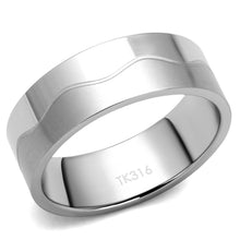 Load image into Gallery viewer, TK2918 - High polished (no plating) Stainless Steel Ring with No Stone