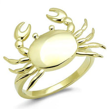 Load image into Gallery viewer, TK3199 - IP Gold(Ion Plating) Stainless Steel Ring with No Stone