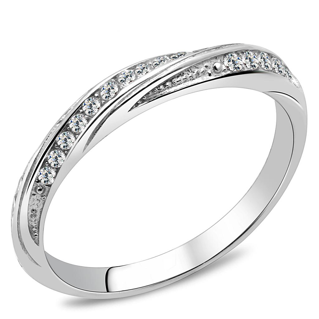 TK3259 - High polished (no plating) Stainless Steel Ring