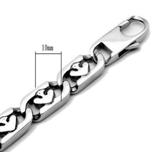 Load image into Gallery viewer, TK334 - High polished (no plating) Stainless Steel Bracelet with No Stone