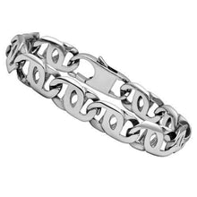 Load image into Gallery viewer, TK339 High polished (no plating) Stainless Steel Bracelet with No Stone in No Stone