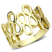 Load image into Gallery viewer, TK3569 - IP Gold(Ion Plating) Stainless Steel Ring with No Stone