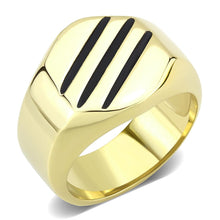 Load image into Gallery viewer, TK3598 - IP Gold(Ion Plating) Stainless Steel Ring with No Stone