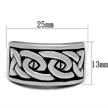 Load image into Gallery viewer, TK381 - High polished (no plating) Stainless Steel Ring with No Stone