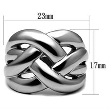 Load image into Gallery viewer, TK396 - High polished (no plating) Stainless Steel Ring with No Stone