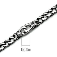 Load image into Gallery viewer, TK435 - High polished (no plating) Stainless Steel Bracelet with No Stone