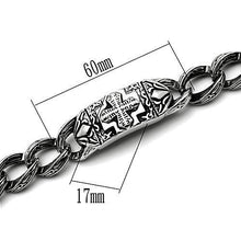 Load image into Gallery viewer, TK437 - High polished (no plating) Stainless Steel Bracelet with No Stone