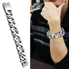 Load image into Gallery viewer, TK448 - High polished (no plating) Stainless Steel Bracelet with No Stone