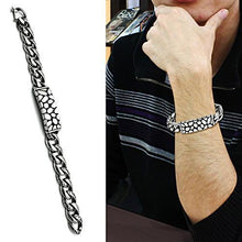 Load image into Gallery viewer, TK449 - High polished (no plating) Stainless Steel Bracelet with No Stone