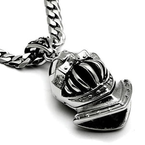 TK458 - High polished (no plating) Stainless Steel Chain Pendant with No Stone