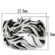 Load image into Gallery viewer, TK479 - High polished (no plating) Stainless Steel Ring with No Stone