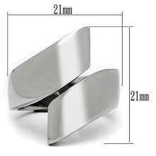 Load image into Gallery viewer, TK516 - High polished (no plating) Stainless Steel Ring with No Stone