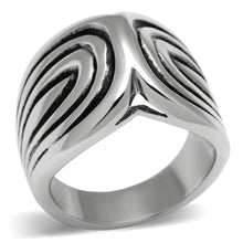 Load image into Gallery viewer, TK521 - High polished (no plating) Stainless Steel Ring with No Stone