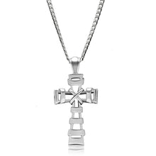 Load image into Gallery viewer, TK555 - High polished (no plating) Stainless Steel Necklace with No Stone