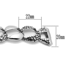 Load image into Gallery viewer, TK565 - High polished (no plating) Stainless Steel Bracelet with No Stone