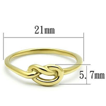 Load image into Gallery viewer, TK630G - IP Gold(Ion Plating) Stainless Steel Ring with No Stone