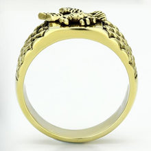 Load image into Gallery viewer, TK773 - IP Gold(Ion Plating) Stainless Steel Ring with No Stone