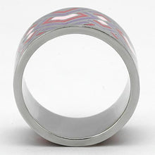 Load image into Gallery viewer, TK823 - High polished (no plating) Stainless Steel Ring with Epoxy  in Multi Color