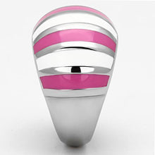 Load image into Gallery viewer, TK828 - High polished (no plating) Stainless Steel Ring with Epoxy  in Multi Color