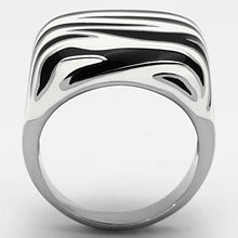 Load image into Gallery viewer, TK848 - High polished (no plating) Stainless Steel Ring with Epoxy  in Multi Color