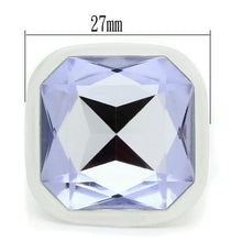 Load image into Gallery viewer, VL013 -  Resin Ring with Synthetic Acrylic in Light Amethyst