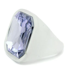 Load image into Gallery viewer, VL013 -  Resin Ring with Synthetic Acrylic in Light Amethyst