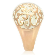 Load image into Gallery viewer, 0W210 - Rose Gold Brass Ring with No Stone