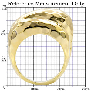 1W036 - Gold Brass Ring with No Stone