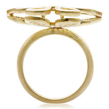 Load image into Gallery viewer, 1W096 - Matte Gold Brass Ring with AAA Grade CZ  in Multi Color