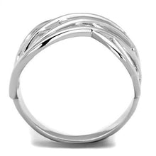 Load image into Gallery viewer, 3W1075 - Rhodium Brass Ring with No Stone