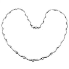 Load image into Gallery viewer, 3W1249 - Rhodium Brass Jewelry Sets with AAA Grade CZ  in Clear