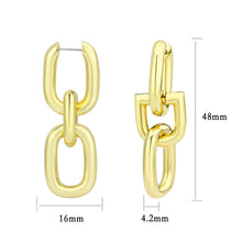 Load image into Gallery viewer, 3W1736G - Flash Gold Brass Earring with NoStone in No Stone