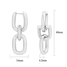 Load image into Gallery viewer, 3W1736 - Imitation Rhodium Brass Earring with NoStone in No Stone