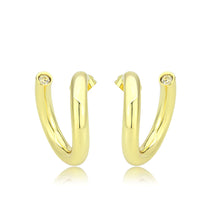 Load image into Gallery viewer, 3W1742G - Flash Gold Brass Earring with NoStone in No Stone
