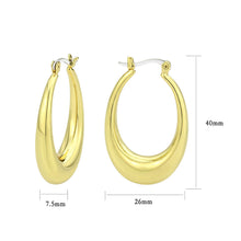Load image into Gallery viewer, 3W1749G - Flash Gold Brass Earring with NoStone in No Stone