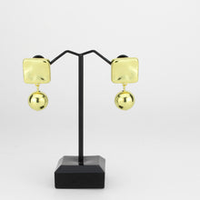 Load image into Gallery viewer, 3W1750G - Flash Gold Brass Earring with NoStone in No Stone