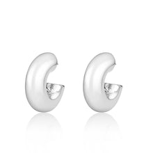 Load image into Gallery viewer, 3W1751 - Imitation Rhodium Brass Earring with NoStone in No Stone