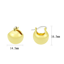 Load image into Gallery viewer, 3W1753G - Flash Gold Brass Earring with NoStone in No Stone