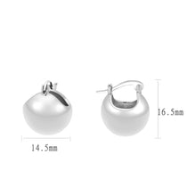 Load image into Gallery viewer, 3W1753 - Imitation Rhodium Brass Earring with NoStone in No Stone